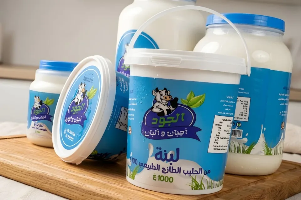 عبوات ألبان الجود